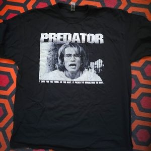 Arnold Schwarzenegger "Predator" movie shirt